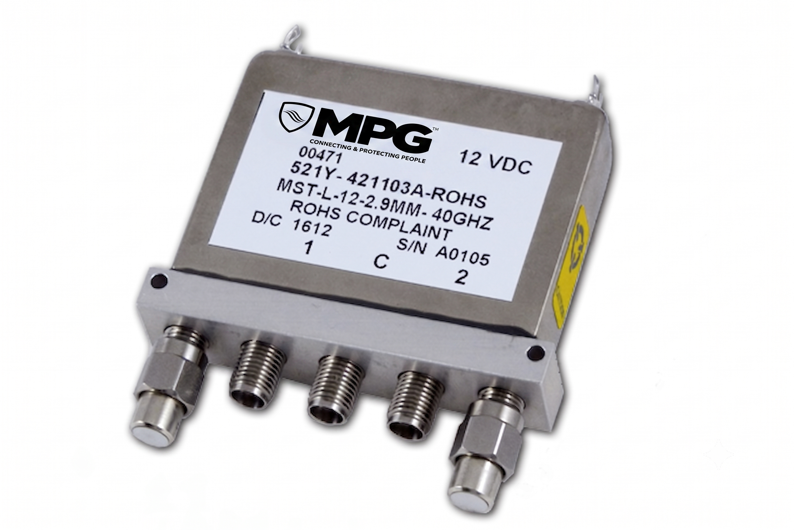 A Coaxial Single Pole Double Throw 521 Series Switch