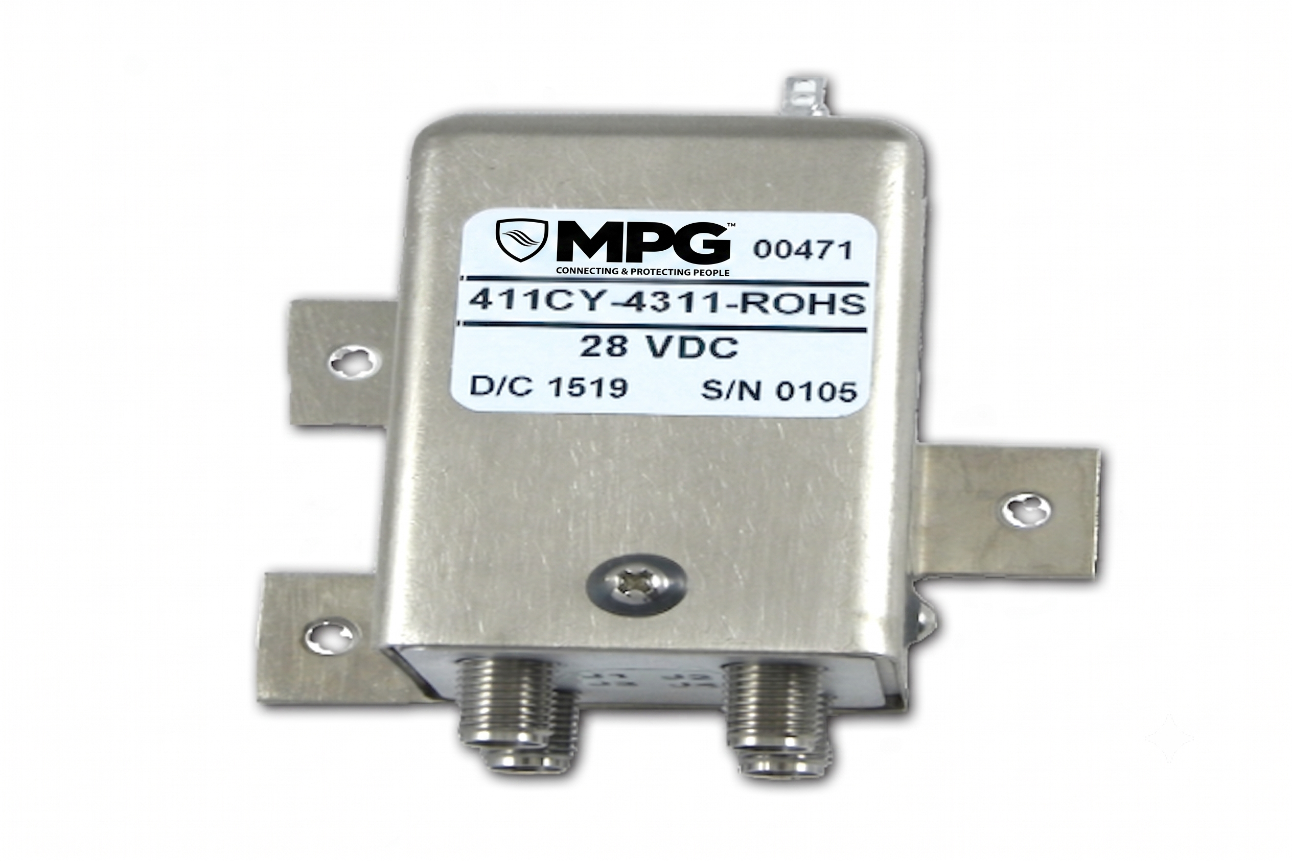 A Dow-Key Double Pole Double Throw Switch